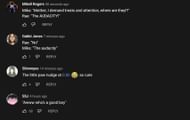 Fans reacting to the streamer interacting with her pet dog 2/2 (Image via Jeru TV/YouTube)